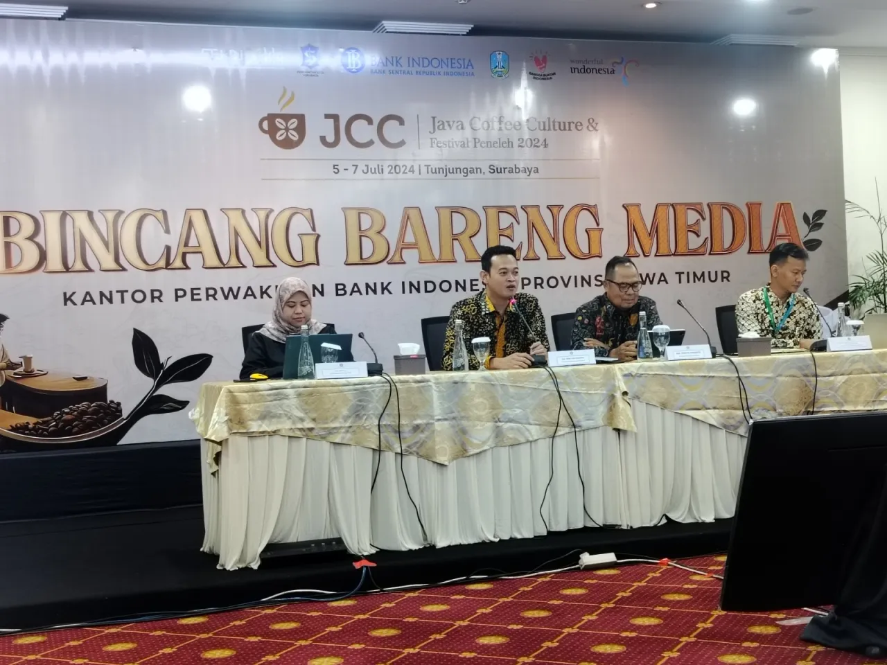 Bank Indonesia Gelar Bincang Bareng Media untuk Promosikan JCC Peneleh 2024