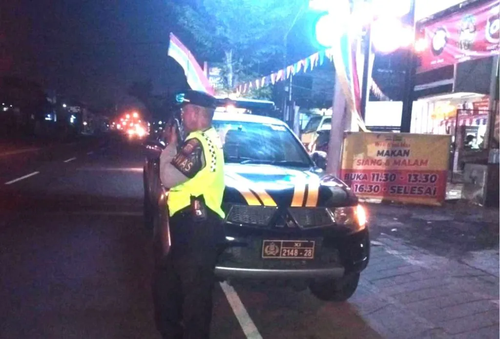 Melalui Blue Ligh Patrol, Polsek Denbar Ciptakan Stabilitas Kamtibmas Dikota Denpasar