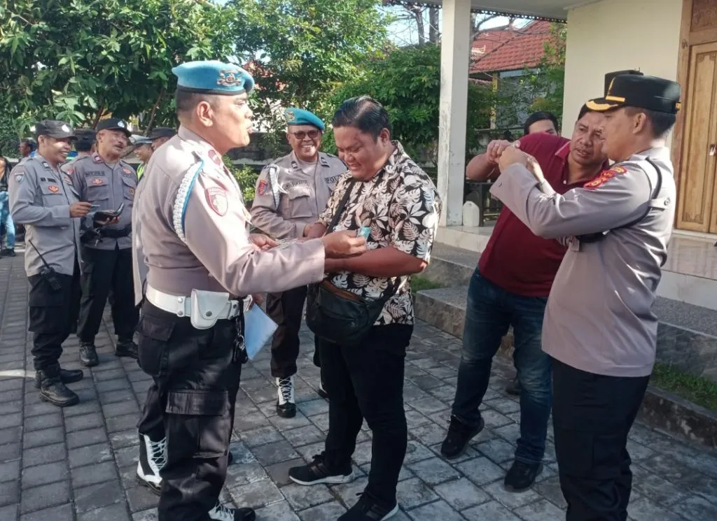 Tingkatkan Disiplin Anggota Kanit Provos Polsek Denbar Laksanakan Gaktibplin