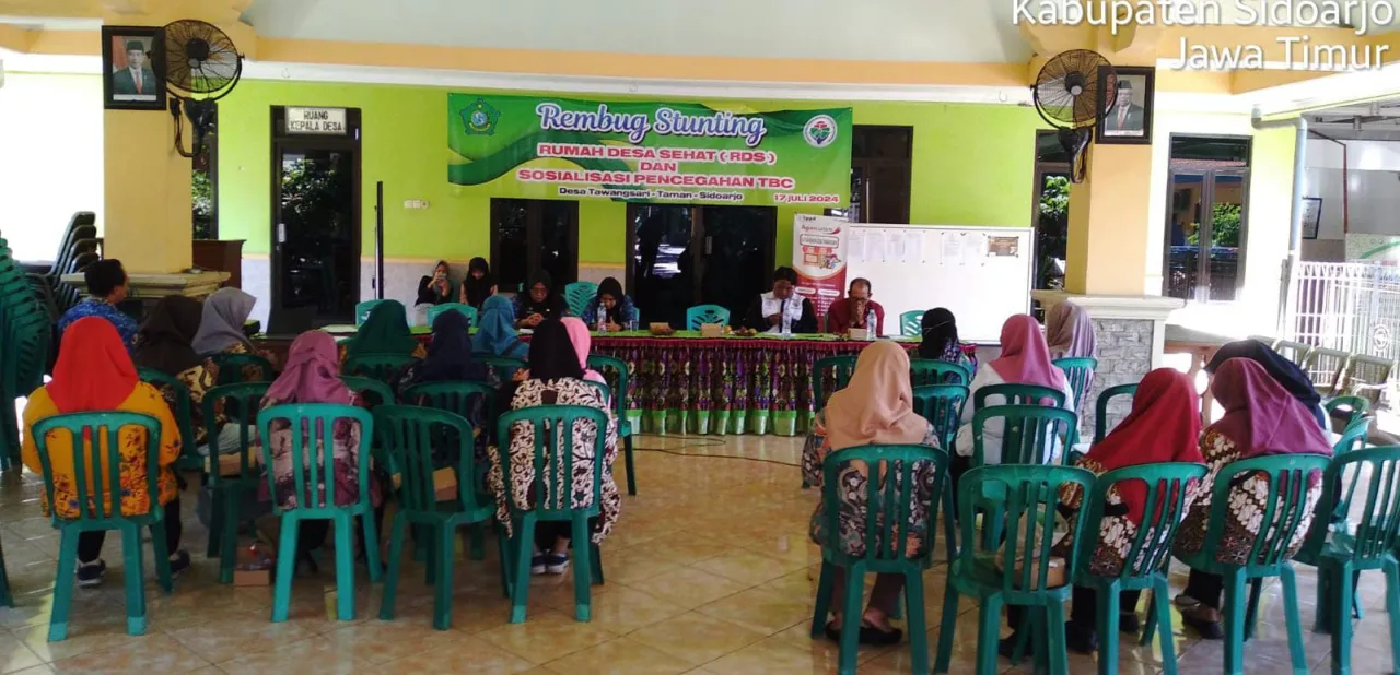 RDS Sosialisasi Pencegahan TBC dan Stunting di Desa Tawang Sari