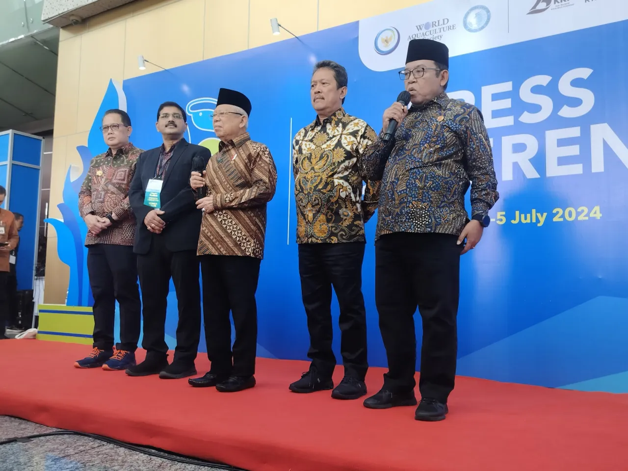 Wakil Presiden Buka Asian-Pacific Aquaculture (APA) 2024 Di Kota Pahlawan