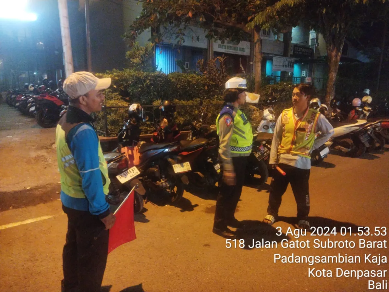 Jamin Keamanan, Polsek Denbar Tingkatkan Patroli KRYD Malam Hari