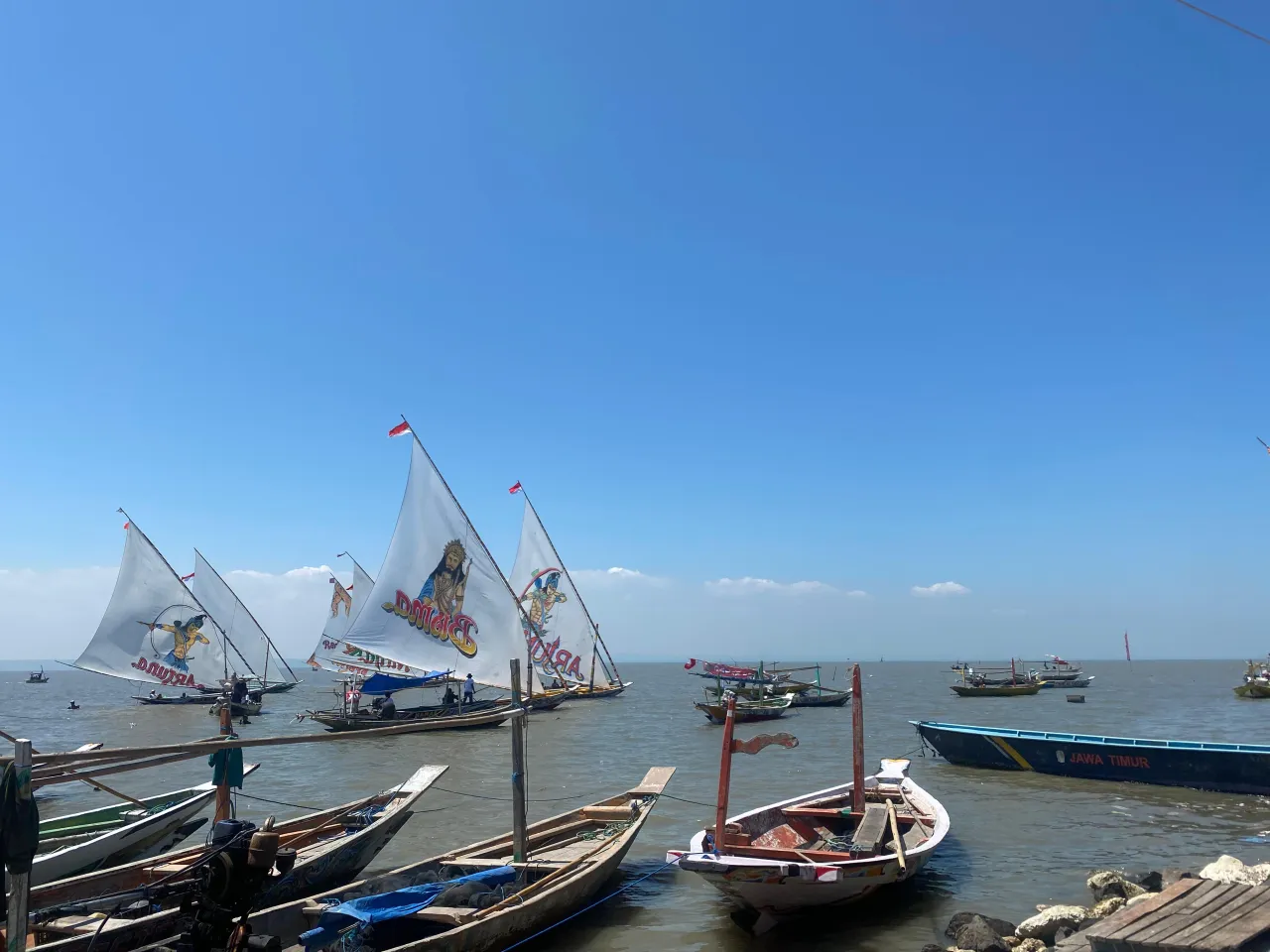 Lomba Perahu Layar Tradisional Se-Surabaya 2024, Jadi Tradisi Nelayan