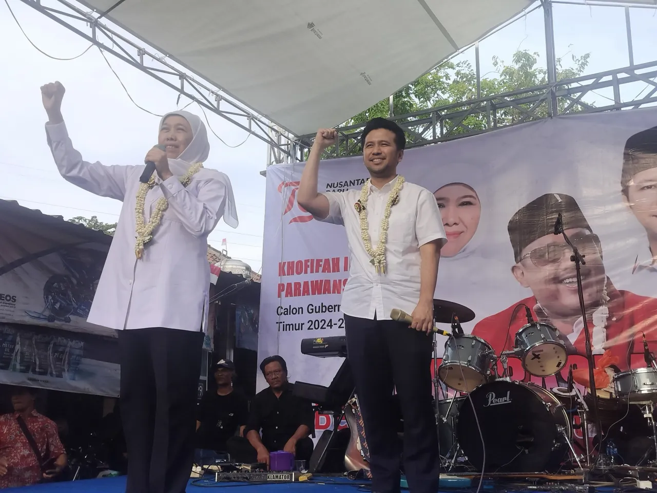 Mat Mochtar Dan Bersama Warga Bulak Banteng Kidul Surabaya Resmi Dukung Khofifah-Emil Maju Pilgub