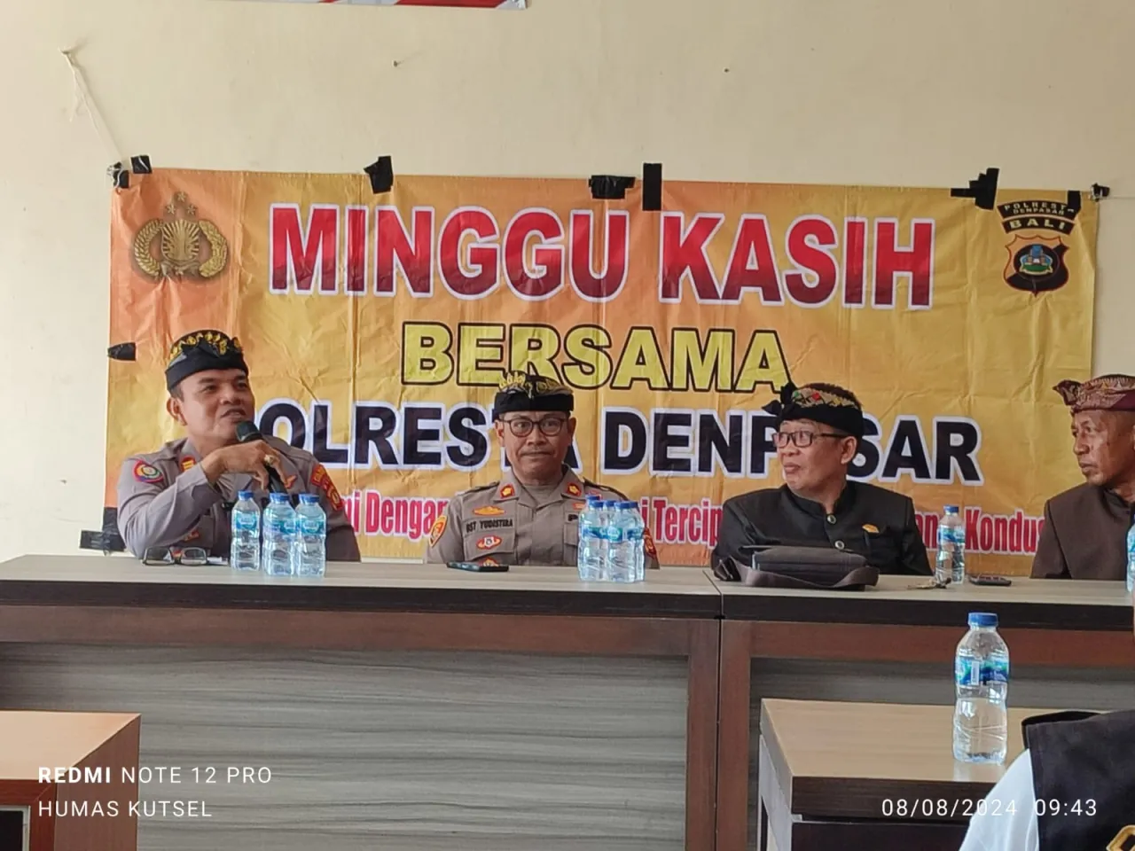 Polresta Denpasar dan Polsek Kuta Selatan Gelar Minggu Kasih di Desa Adat Kampial, Dorong Sinergi un
