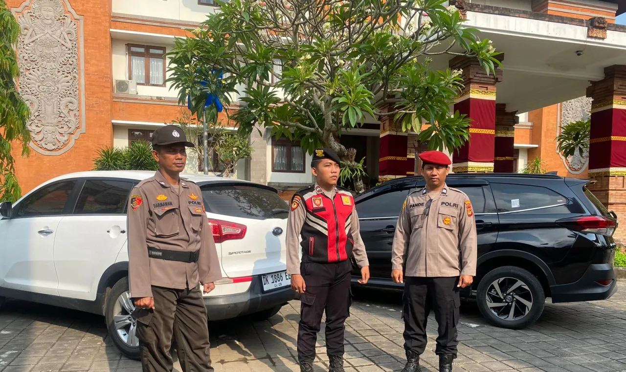 Pengamanan DPRD Kota Denpasar: Polresta Denpasar Kawal Kegiatan Pilkada 2024