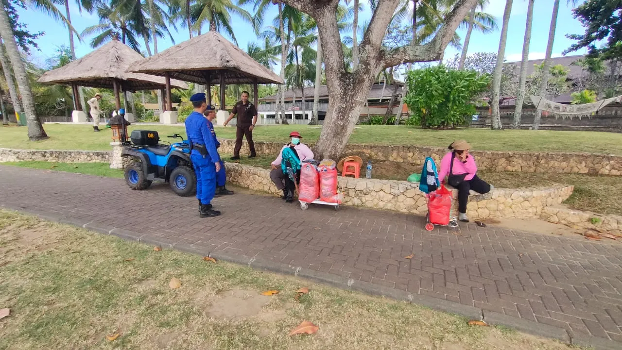 Sat Polairud Polresta Denpasar Gelar Patroli Dialogis di Kawasan Pantai Nusa Dua,Menjelang Pilkada S