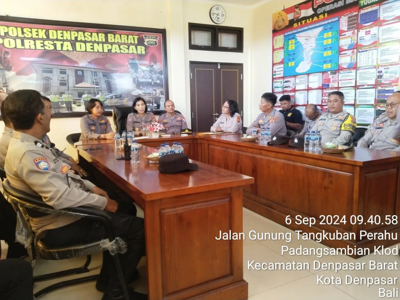 Kegiatan Asistensi Dan Supervisi Bhabinkamtibmas, Polsek Denbar Tingkatkan Kualitas Pelayanan Serta Keamanan Wilayah
