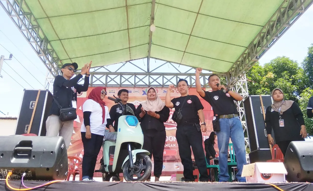 RW 9 Perumtas 3 Gelar Jalan Sehat Berhadiah Sepeda