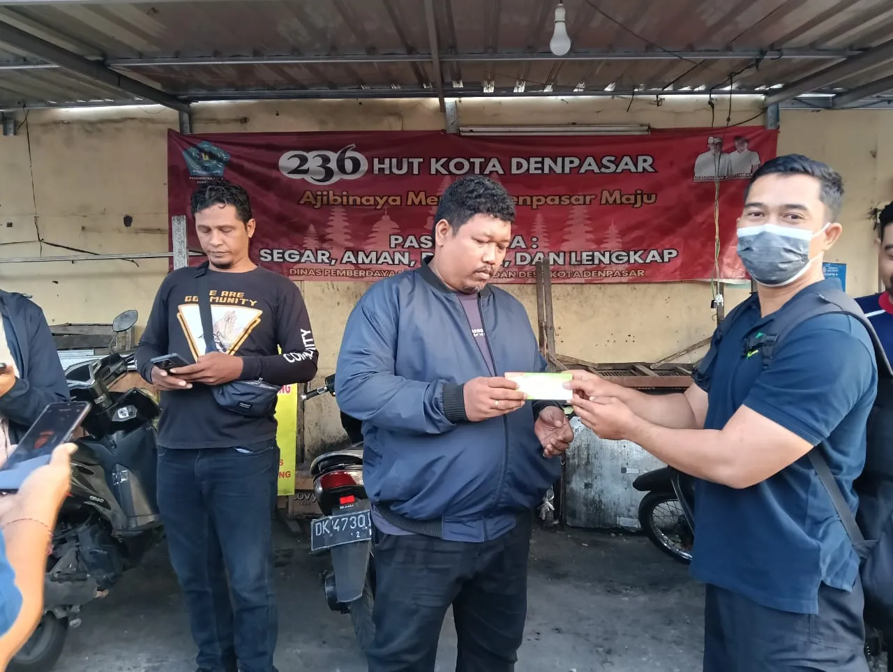OMP Agung 2024: Subsatgas Dokkes Polresta Denpasar Lakukan Pemeriksaan Kesehatan Personel di Lapanga