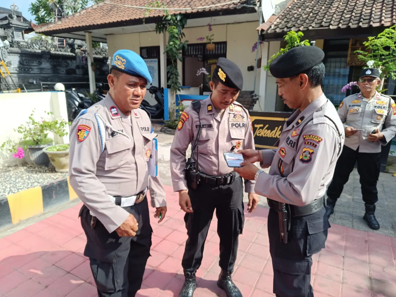 Tingkatkan Disiplin Personil, Sie Propam Polsek Densel Gelar Gaktibplin