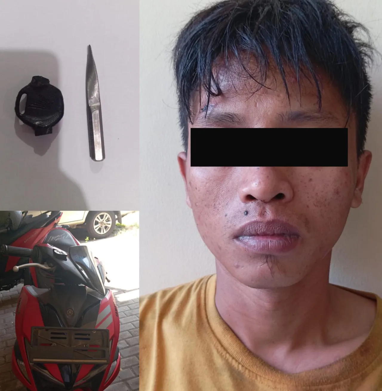 Gerak Cepat Polsek Kenjeran Amankan Pelaku Curanmor Dari Amukan Warga