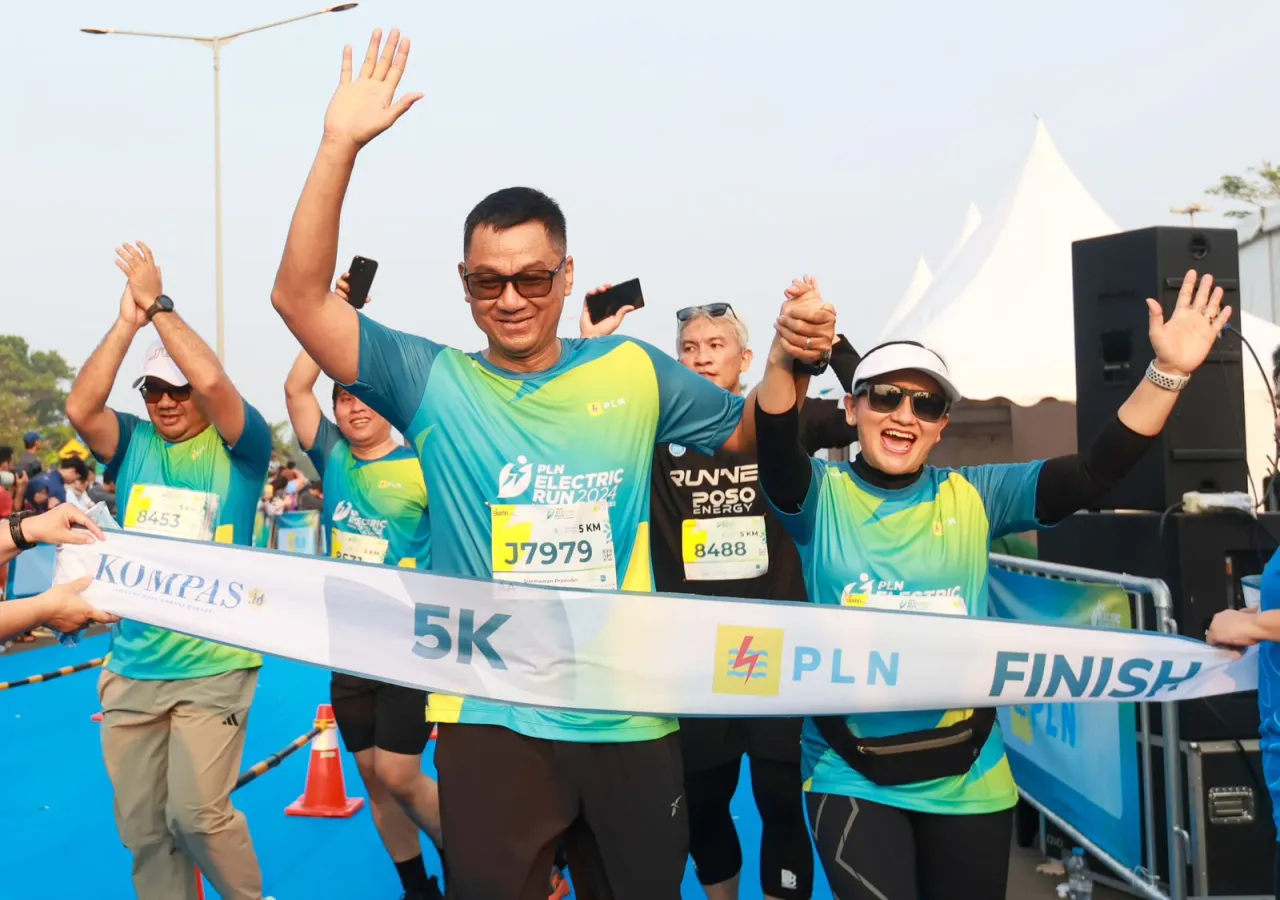 PLN Sukses Gelar PLN Electric Run 2024