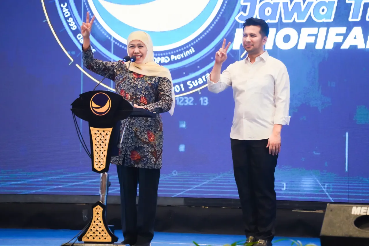 NasDem All Out Menangkan Khofifah-Emil di Pilgub Jatim