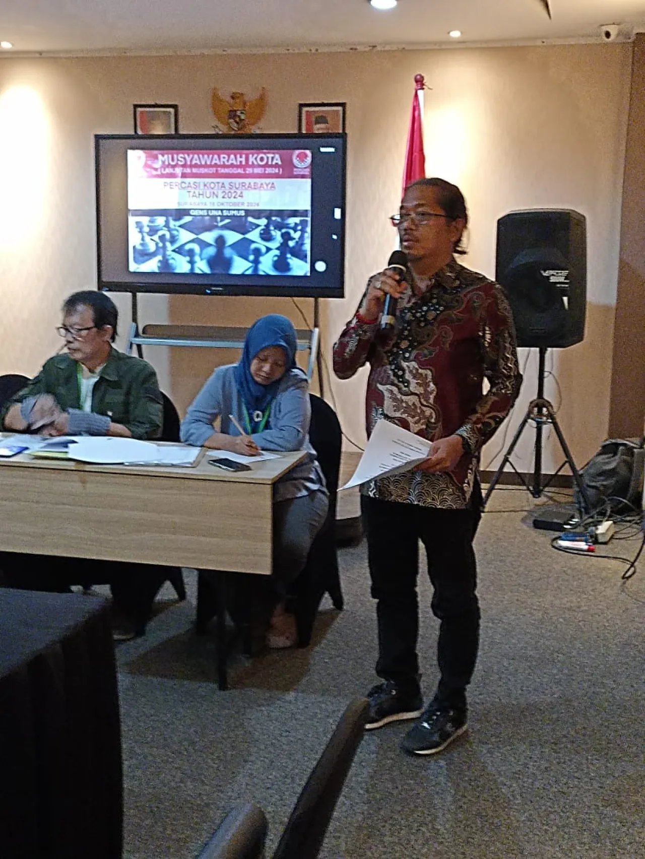 H. BUDI LEKSONO RESMI TERPILIH KEMBALI SEBAGAI KETUA PERCASI SURABAYA PERIODE 2024 – 2028