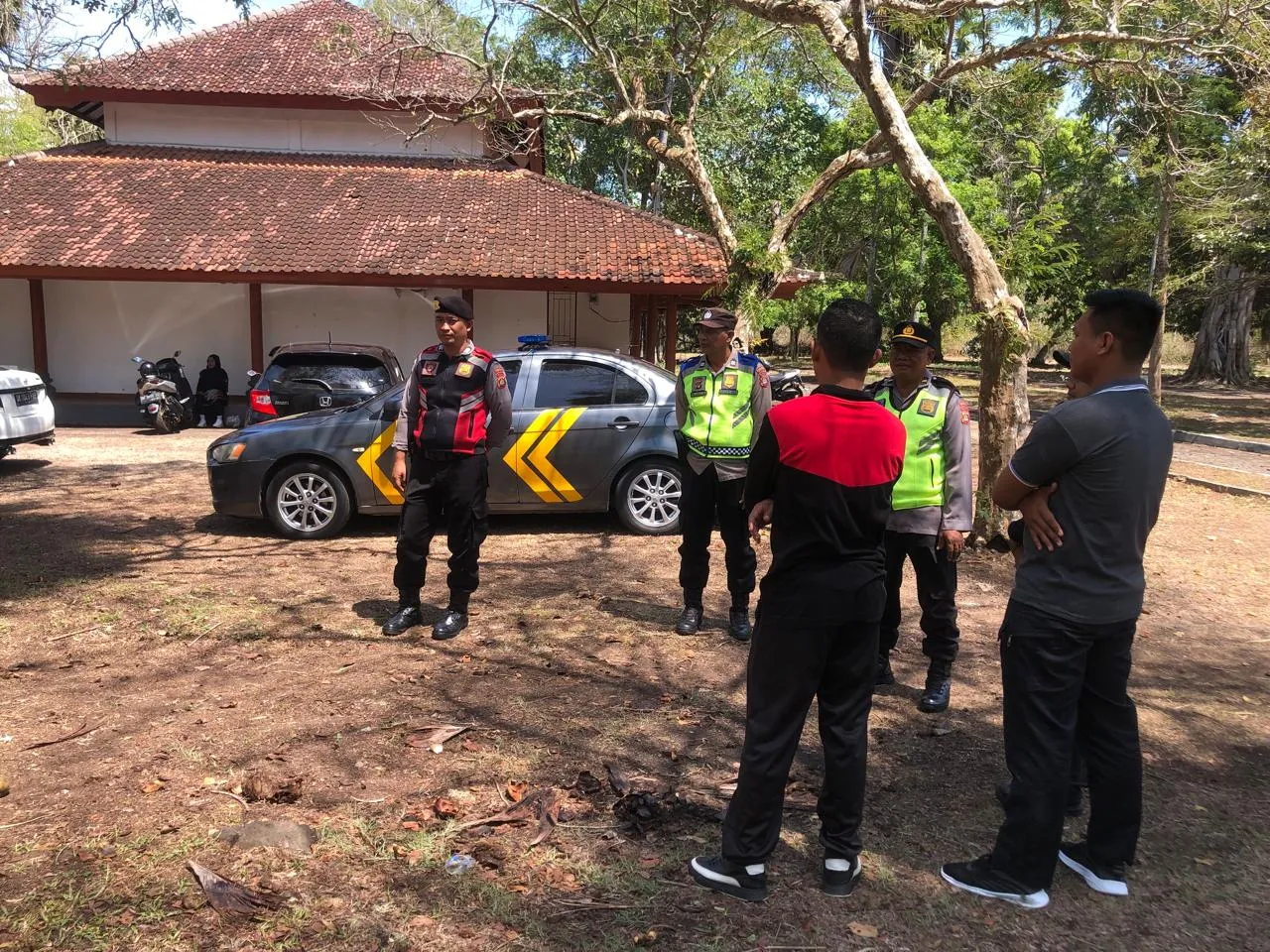 Polsek Kawasan Pelabuhan Gilimanuk Polres Jembrana Laksanakan Patroli Sambang di Bumi Perkemahan TNBB