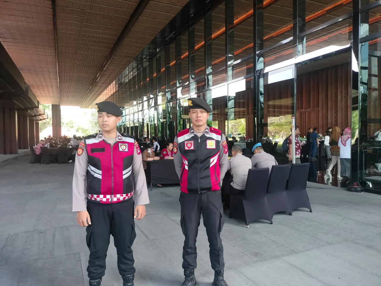 Polresta Denpasar Pengamanan Rakornas Kampanye Pilkada 2024 di Sanur