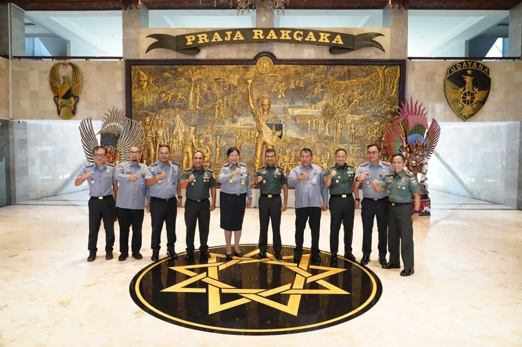 Kakanwil Kumham Bali Audiensi dengan Pangdam IX/UDY