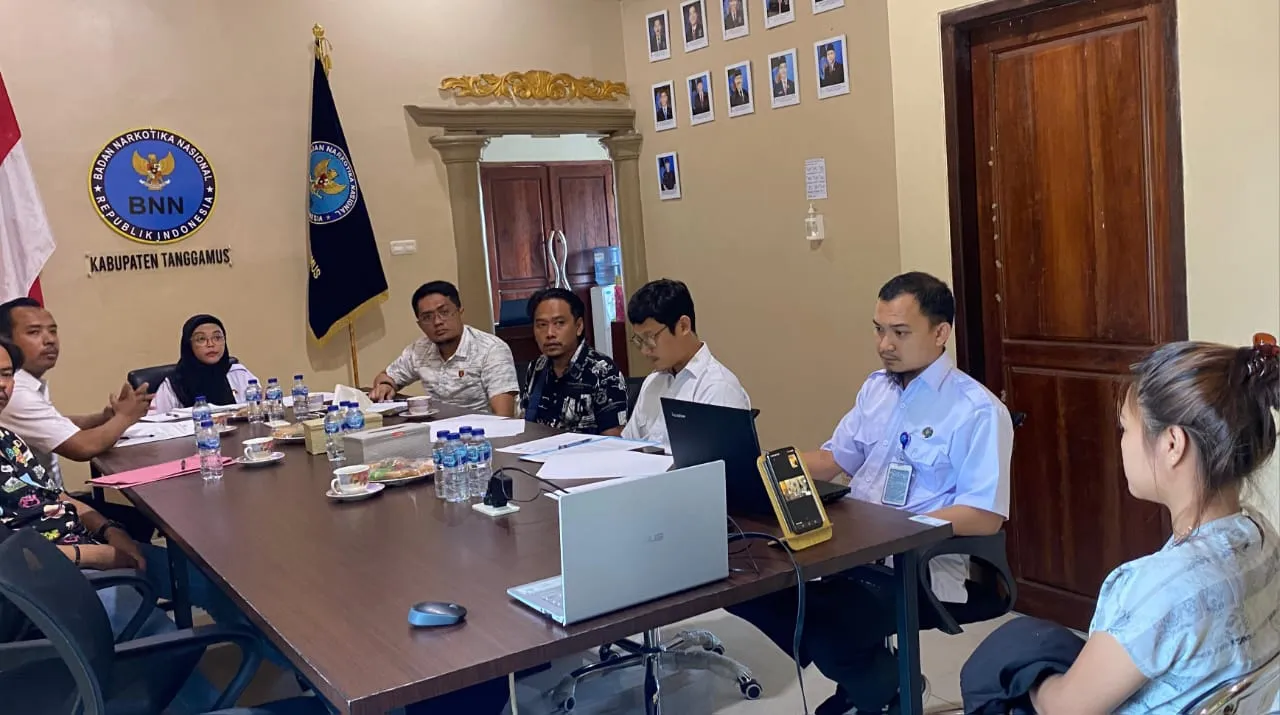 Satresnarkoba Polres Tanggamus dan TAT Restorative Justice Terduga Penyalahguna Narkotika di Wonosobo