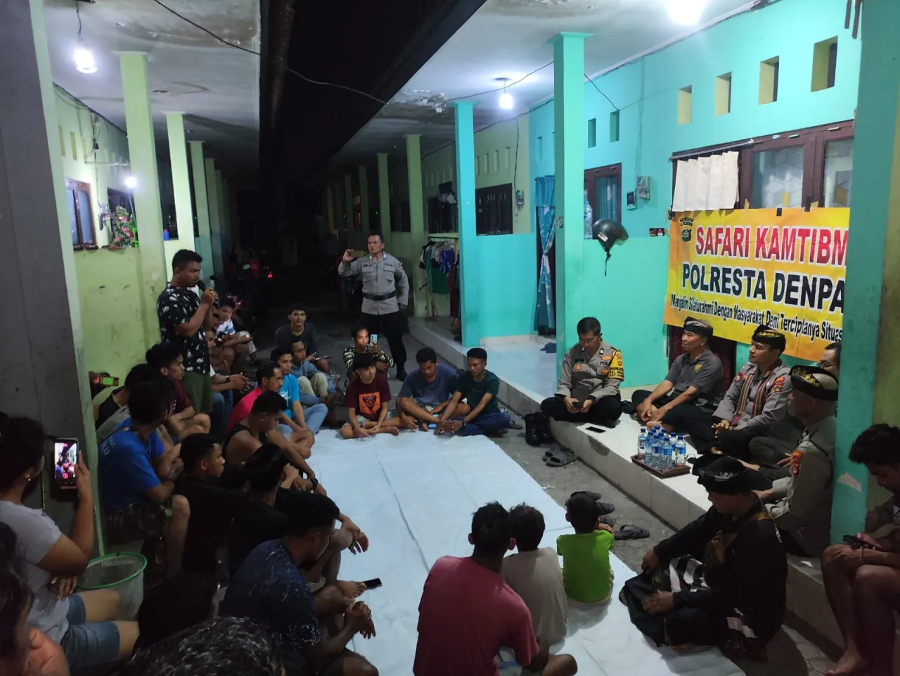 Polresta Denpasar Gelar Safari Kamtibmas: Eratkan Silaturahmi dan Jaga Keamanan