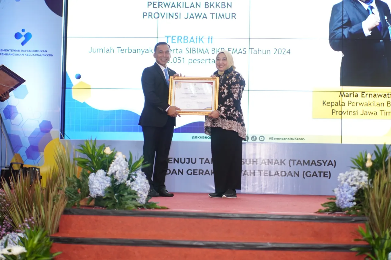 BKKBN Jatim Raih 8 Penghargaan pada Forum Kick Off Tamasya dan GATE 2024