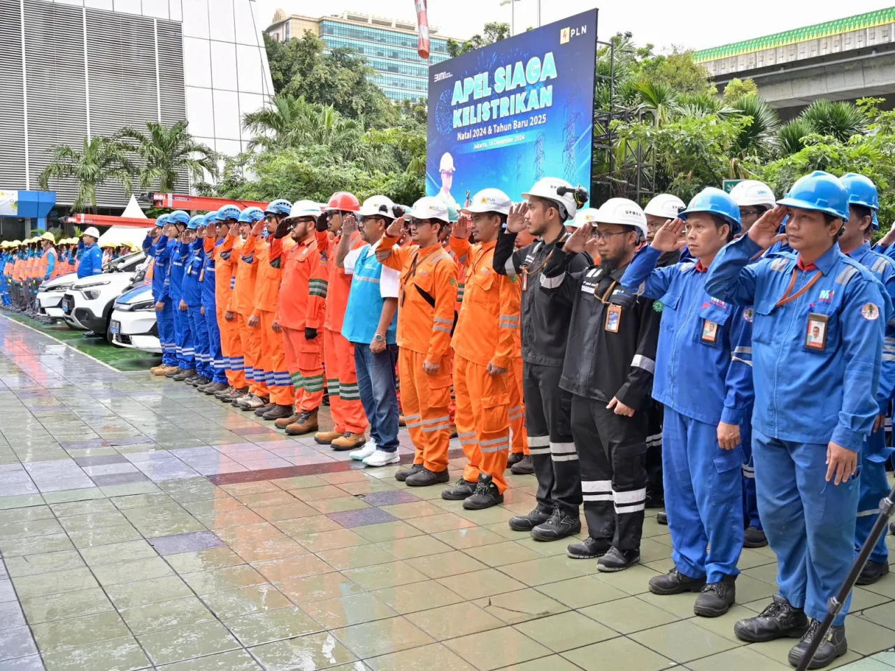 Gelar Apel Siaga Nataru 2024, Seluruh Unit PLN Se-Indonesia Siap Beri Layanan Maksimal