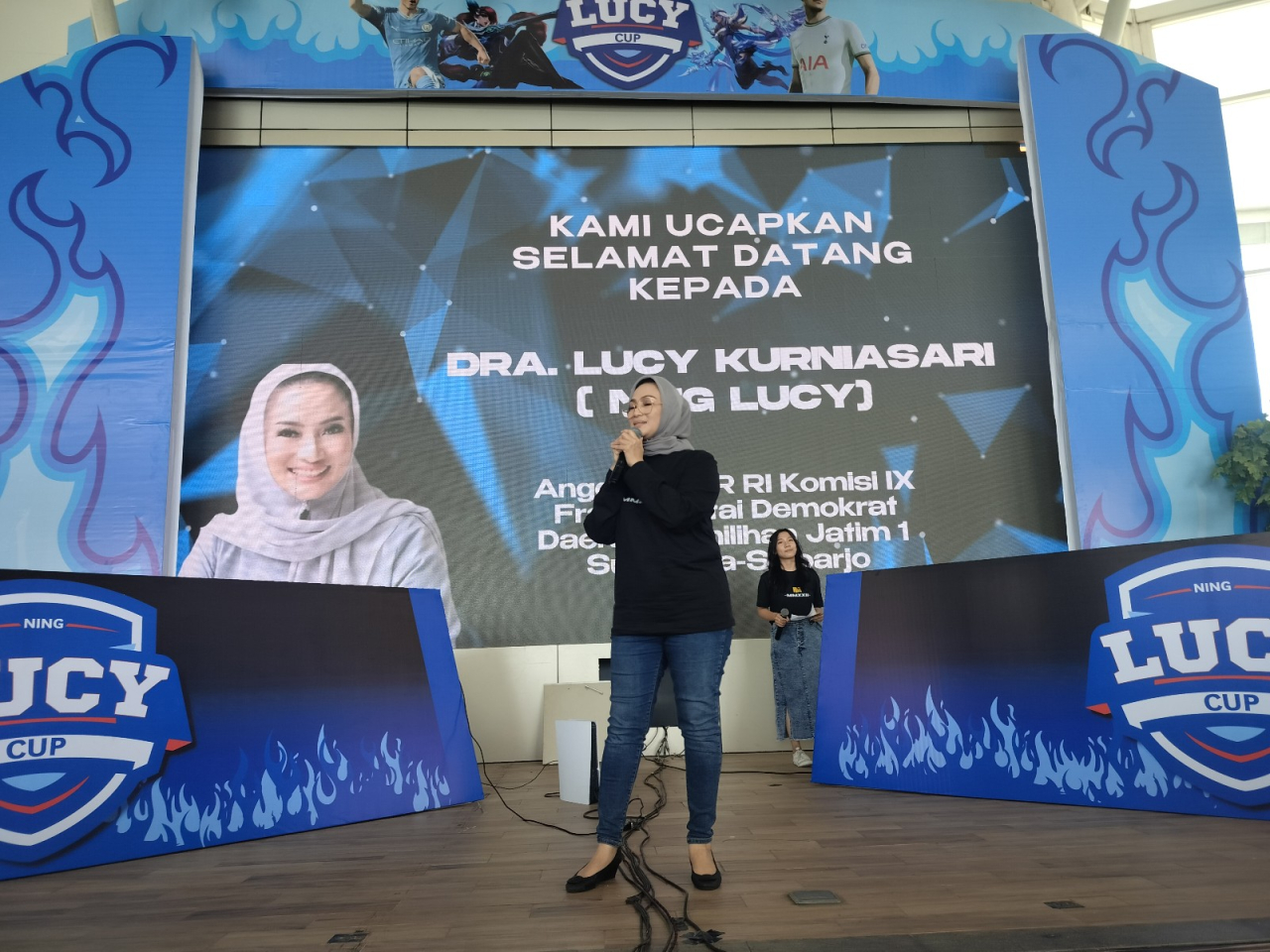 Resmi Di Mulai Turnamen Ning lucy Cup 2024