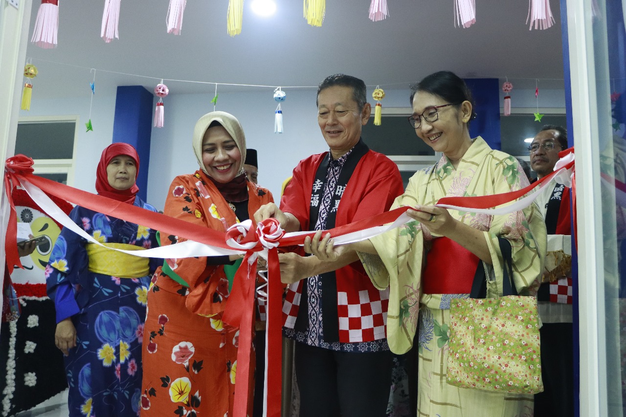 Konjen Jepang Turut Resmikan Laboratorium Bahasa Jepang