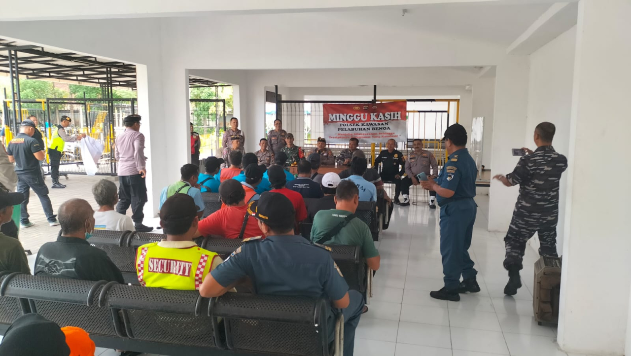 Polresta Denpasar Gelar Jumat Curhat Bersama Inkait Dan Komunitas Benoa