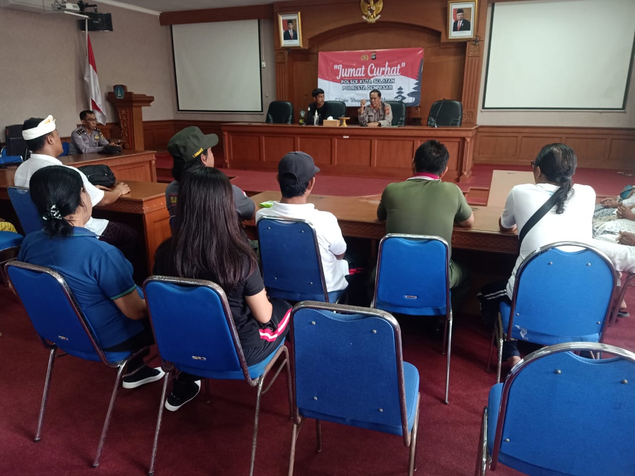 Jumat Curhat Polsek Kuta Selatan Bahas Kamtibmas dan Pencegahan Kejahatan di Desa Pecatu