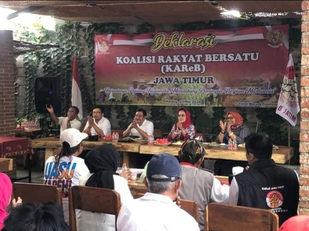 Siap Jadi Wakil Khofifah, Untari Deklarasi Koalisi Rakyat Bersatu Jawa Timur