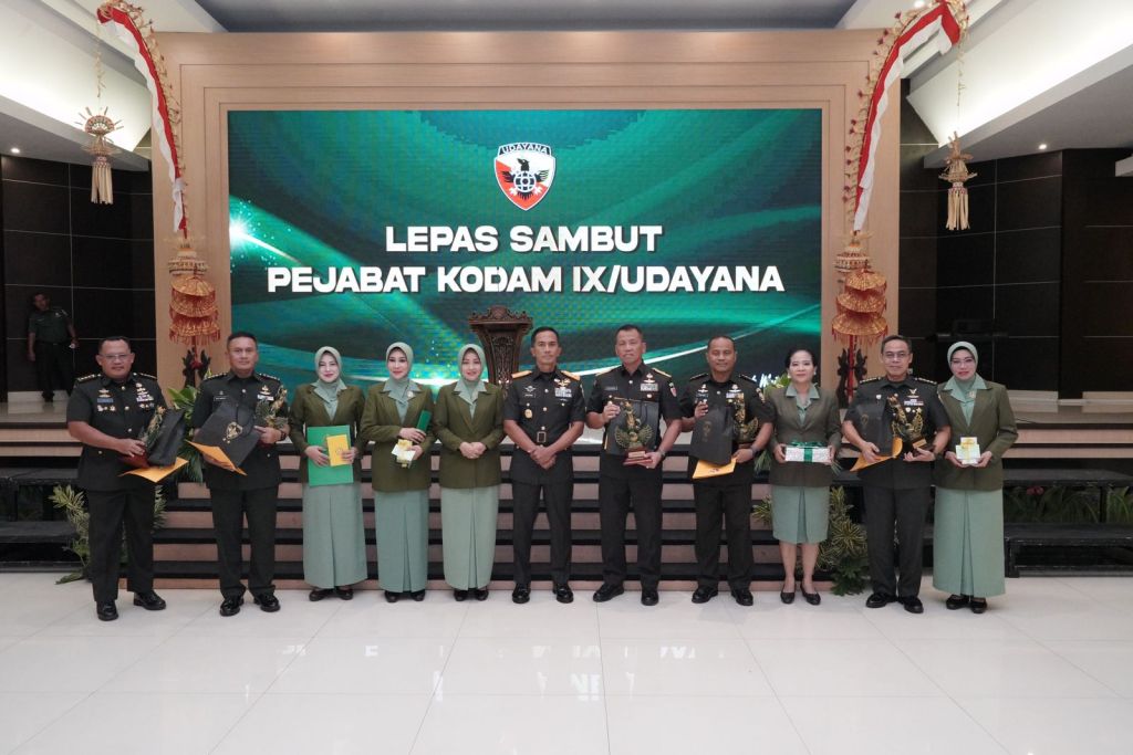 Jabatan Kasdam IX/Udayana Berganti