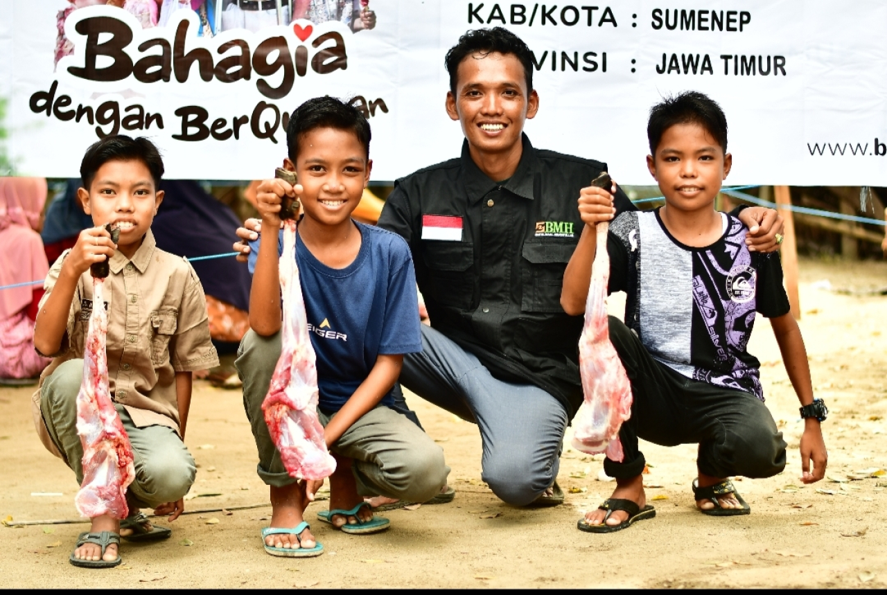 BMH JATIM SALURKAN QURBAN 1445H HINGGA PULAU SABUNTAN