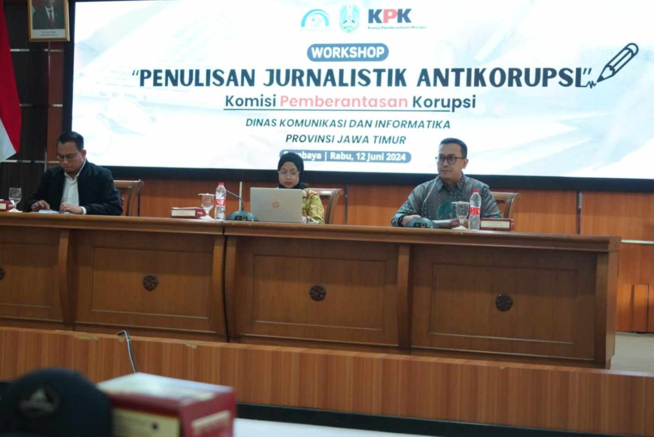 KPK Gelar Workshop Penulisan Jurnalistik dan Pelatihan Video Kreatif di Surabaya