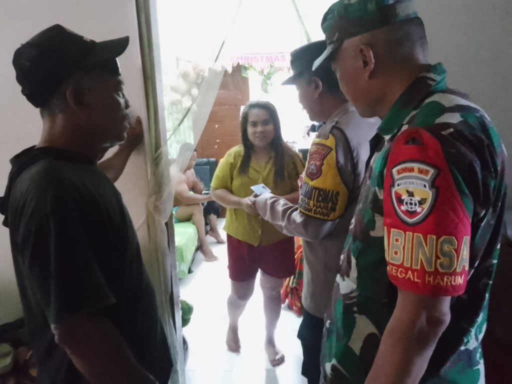 Selalu Konsisten Pelihara Kamtibmas, Polsek Denbar Bersama Tiga Pilar Gelar Tibduktang