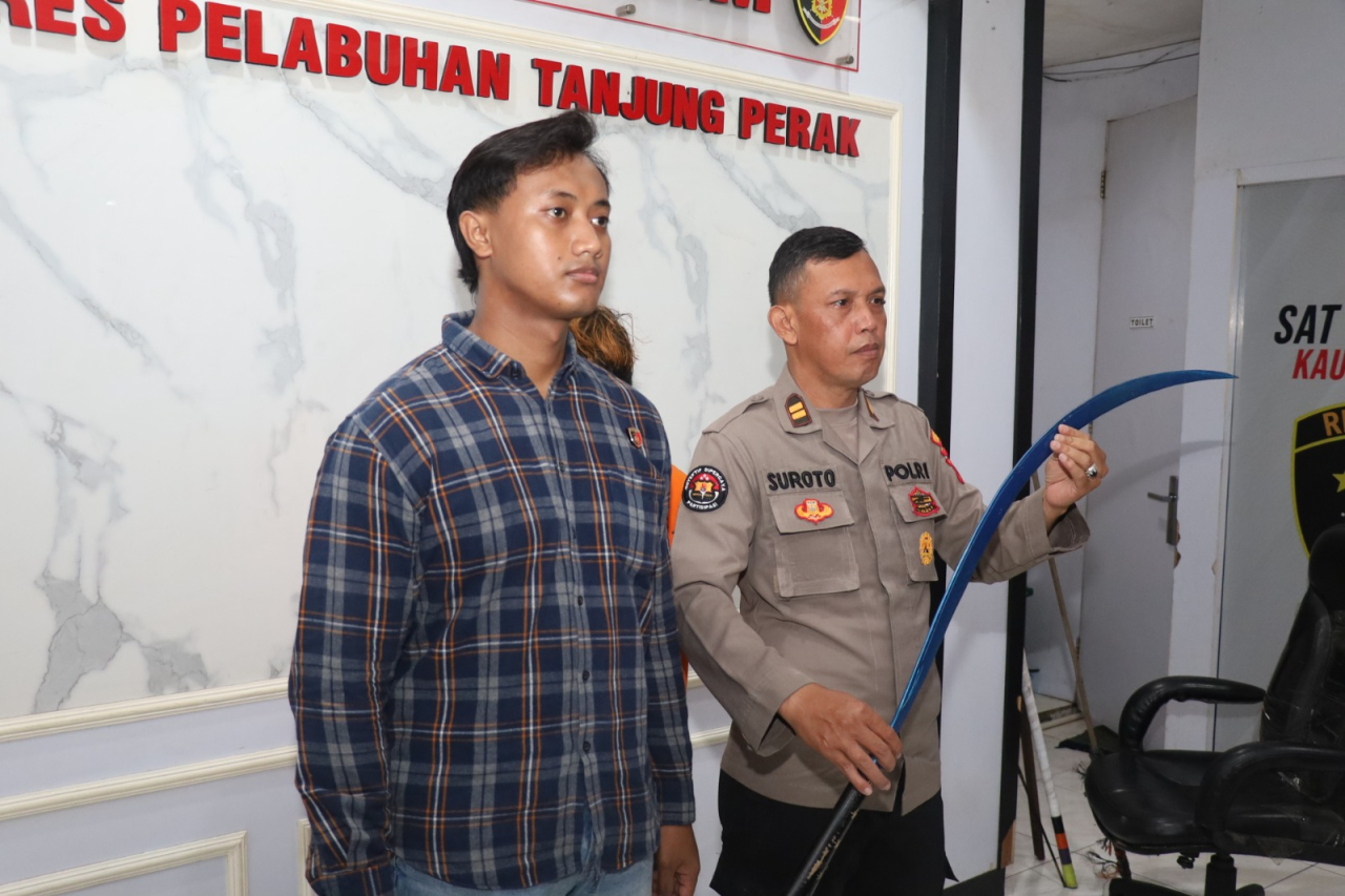 Pemuda Ketua Gangster Durian Runtuh 23 Kedapatan Membawa Senjata