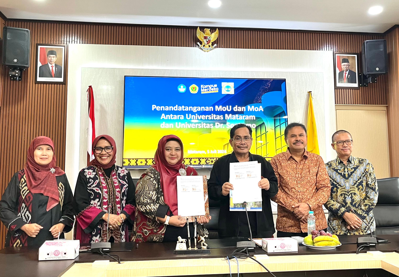 Universitas dr Soetomo dan Universitas Mataram Jalin Kerjasama Strategis Pendidikan dan Penelitian