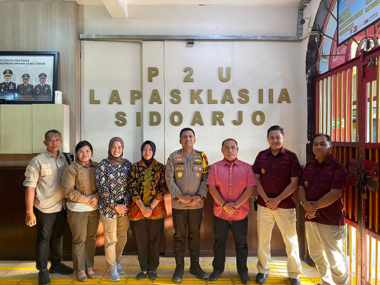 Sinergitas Polres Sidoarjo dan Lapas Sidoarjo untuk Menjaga Kondusifitas Keamanan