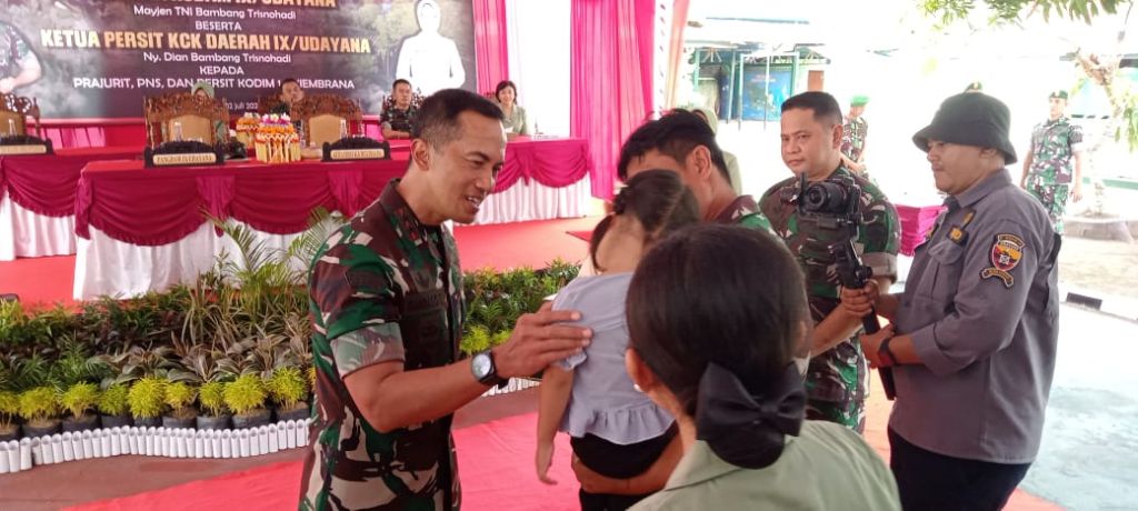 Pangdam Harapkan Kreativitas Dan Inovasi Anggota Kodim 1617/Jembrana