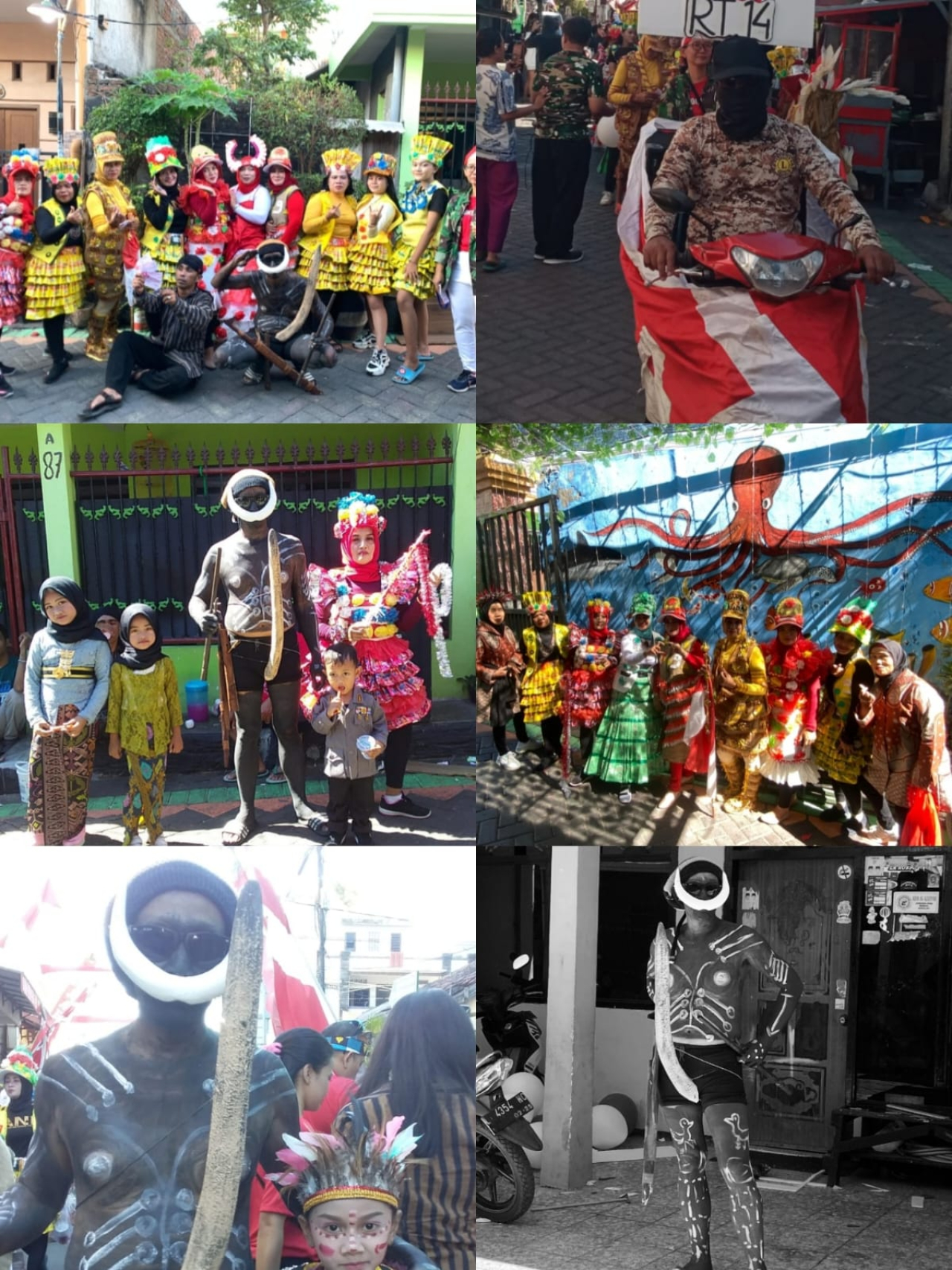 Warga Banyuurip kidul Gelar Carnaval dan Jalan Sehat Dalam Rangka HUT RI Ke 79 Tahun