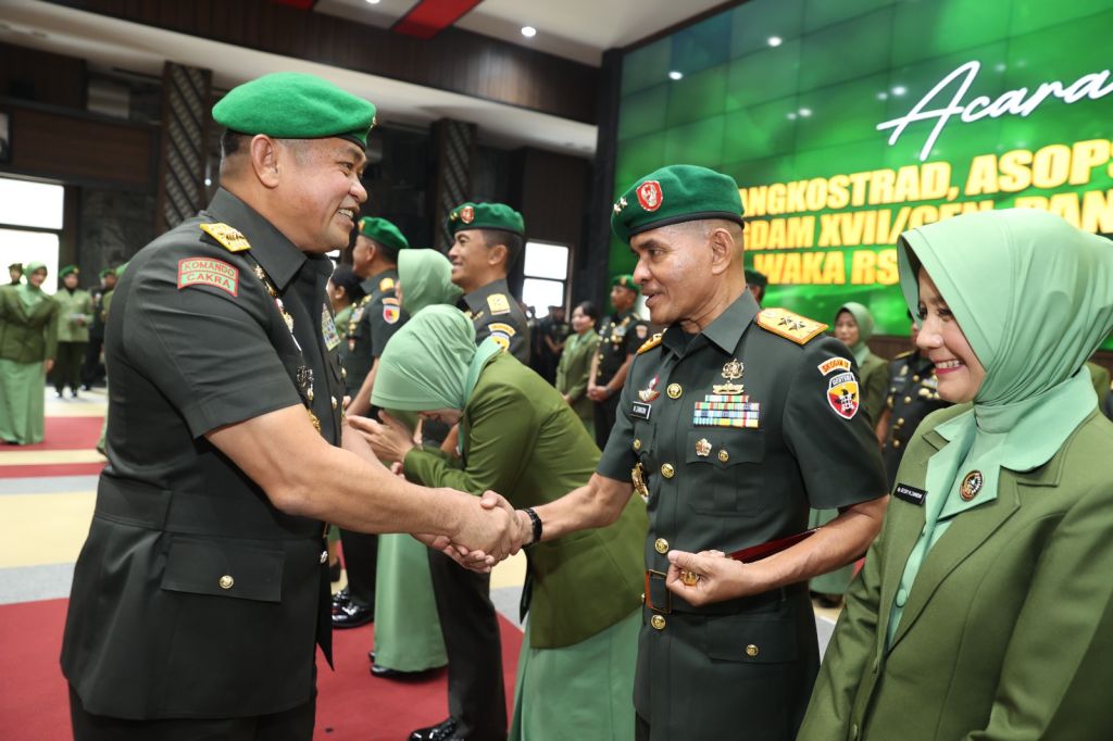 Pucuk Pimpinan Kodam IX/Udayana Resmi Berganti