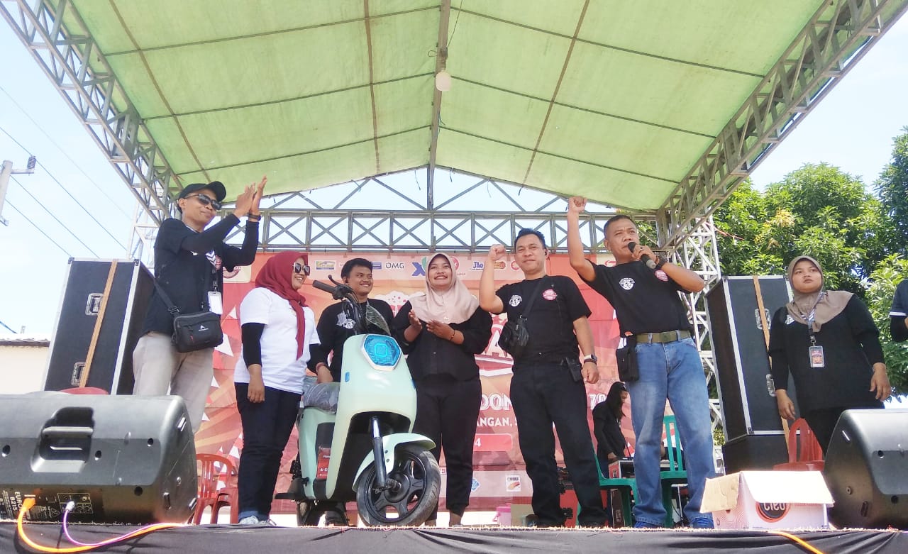 RW 9 Perumtas 3 Gelar Jalan Sehat Berhadiah Sepeda