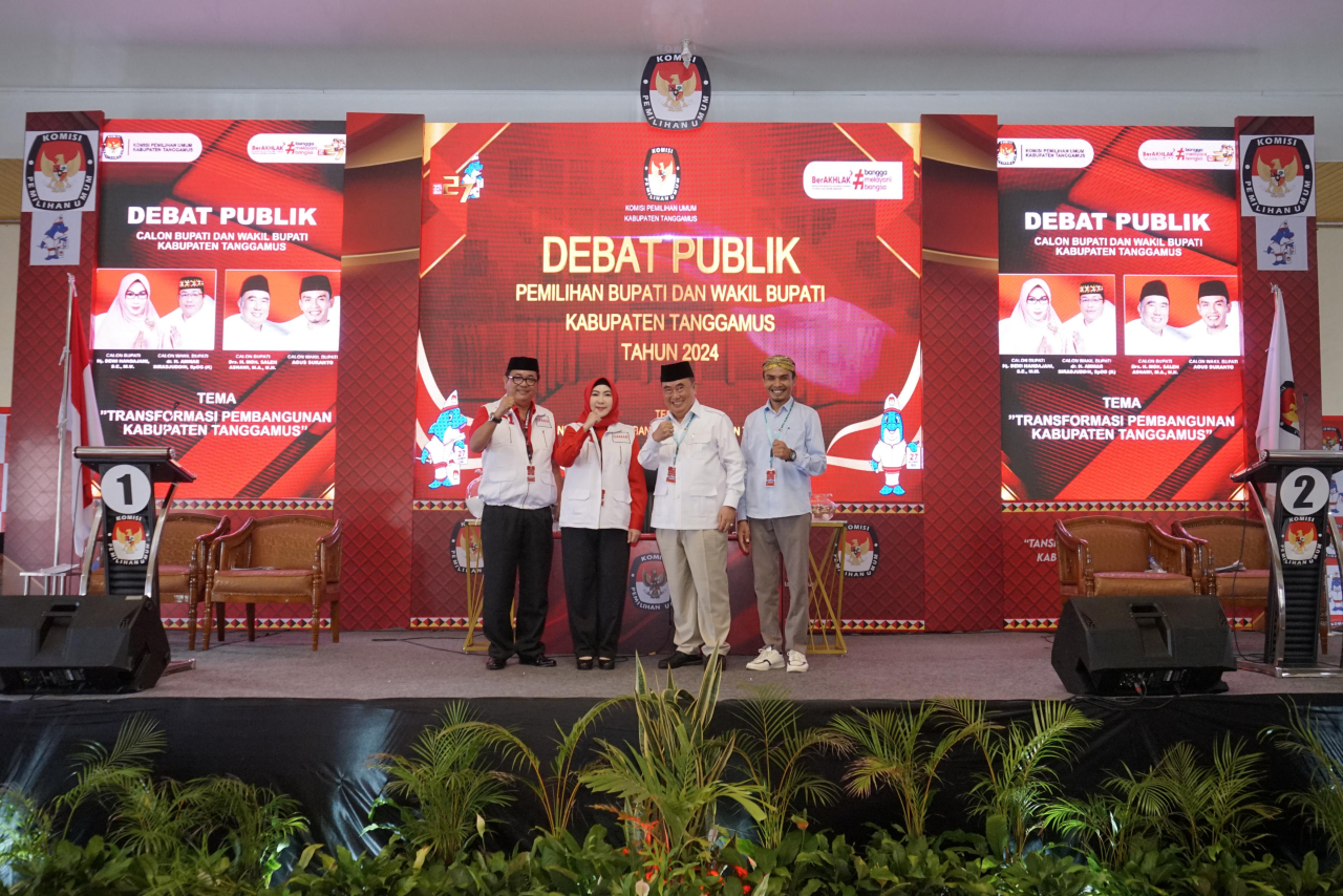 Debat Publik Pasangan Calon 01 Dan 02 Pilkada 2024 ,Dan Ini Visi Misi Cabup Dan Cawabup 