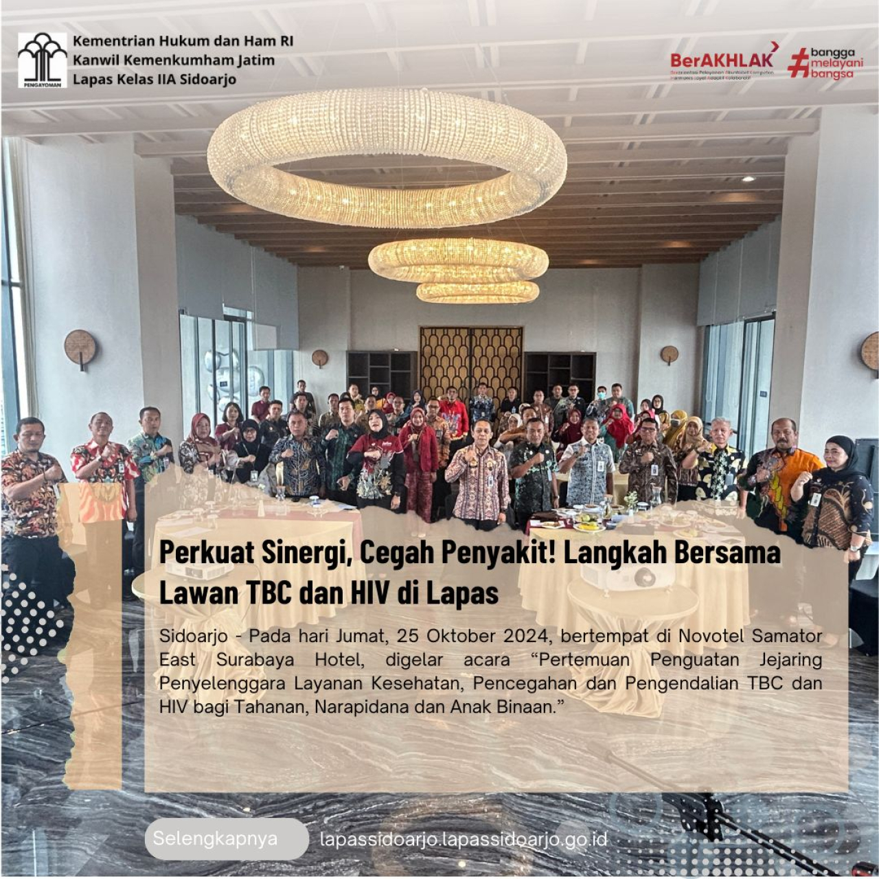 Cegah Penyakit! Langkah Bersama Lawan TBC dan HIV di Lapas