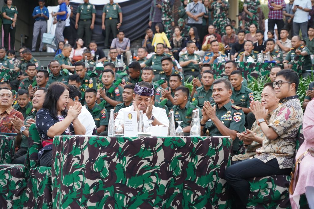 HUT Ke 79 TNI, Kodam Udayana Gelar Pameran Alutsista dan UMKM