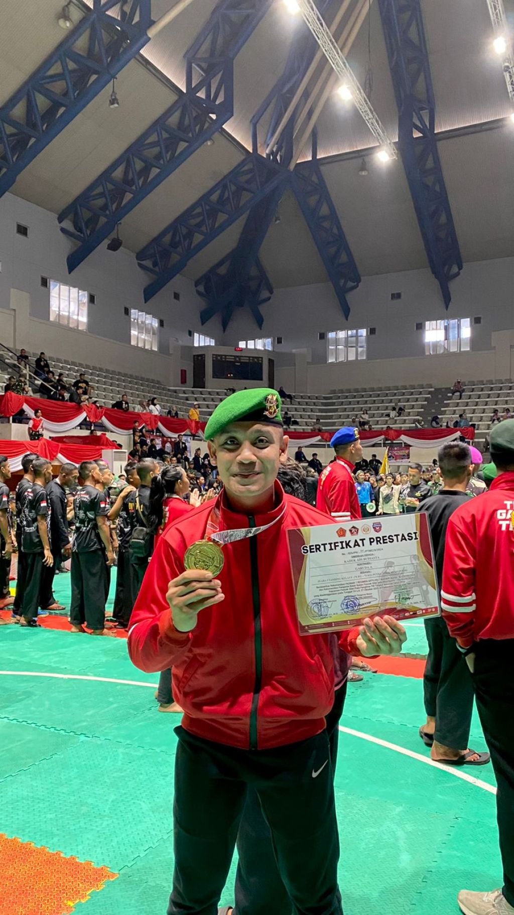 Serda Kadek Adi Harumkan TNI AD Melalui Pencak Silat