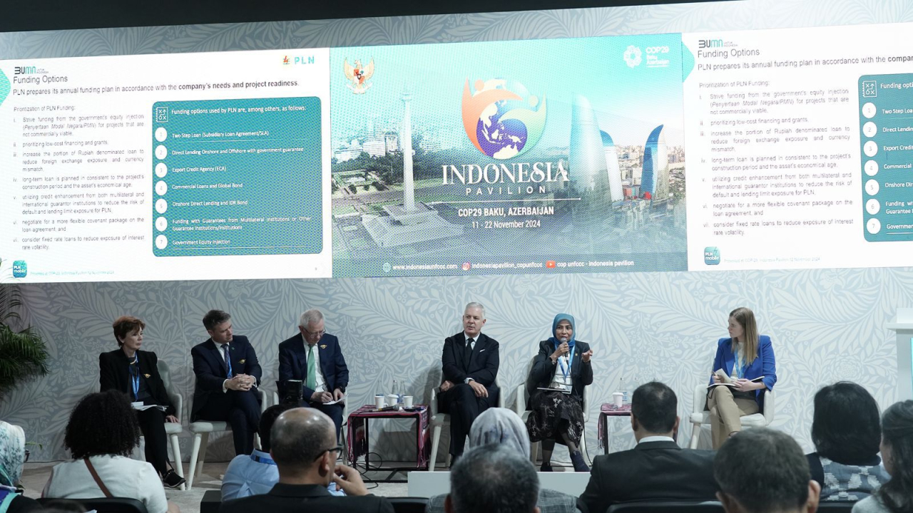 Momentum Hari Pahlawan, PLN Paparkan Inisiatif dan Strategi Pembiayaan Hijau di COP29 Azerbaijan