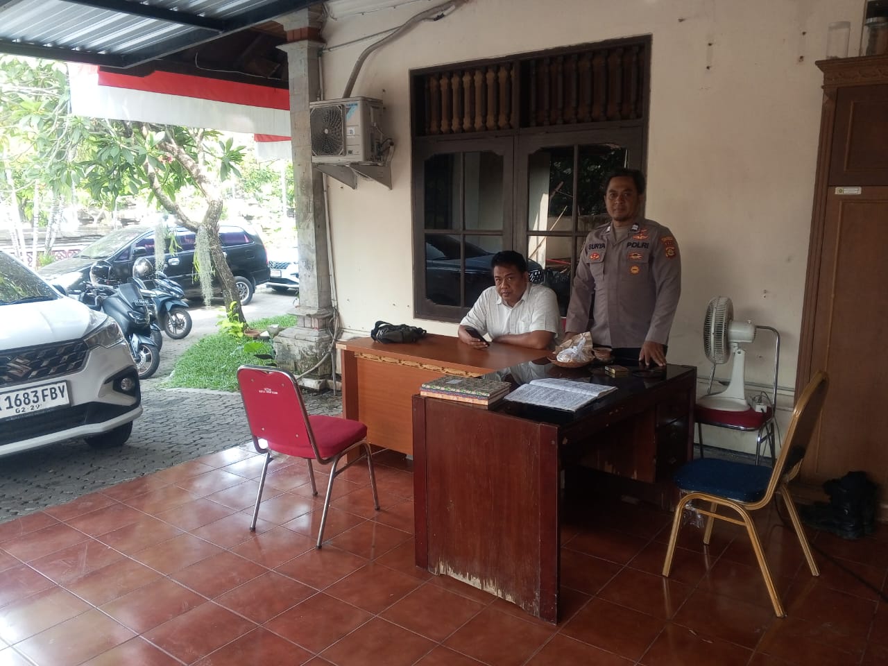Situasi Kantor Bawaslu Kota Denpasar Terpantau Kondusif, Polresta Denpasar Tingkatkan Pengamanan