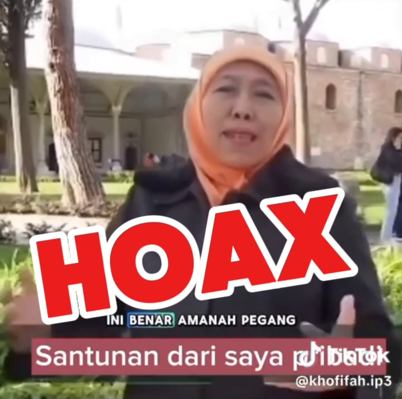 Viral Video Janji Bagikan Santunan, Khofifah Pastikan Video Tersebut Informasi Hoax