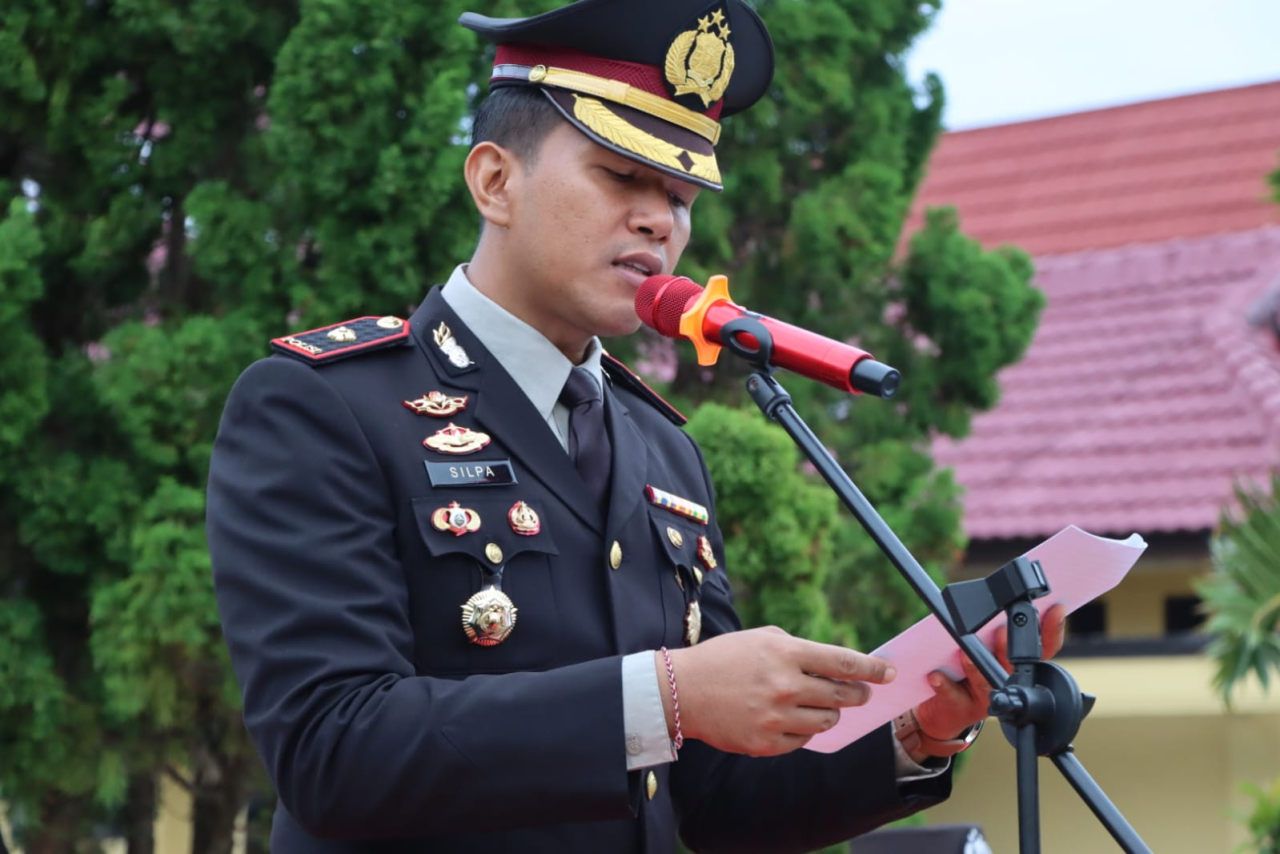 Polres Tanggamus Gelar Upacara Peringatan Hari Ibu ke-96 Tahun 2024
